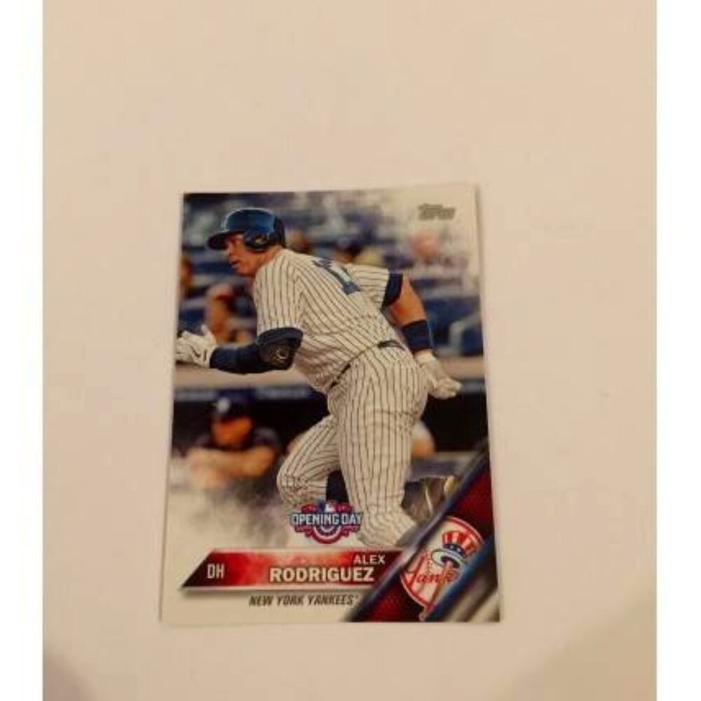2016 Topps Opening Day Alex Rodriguez Yankees #OD-28 (046) - Picture 1 of 2